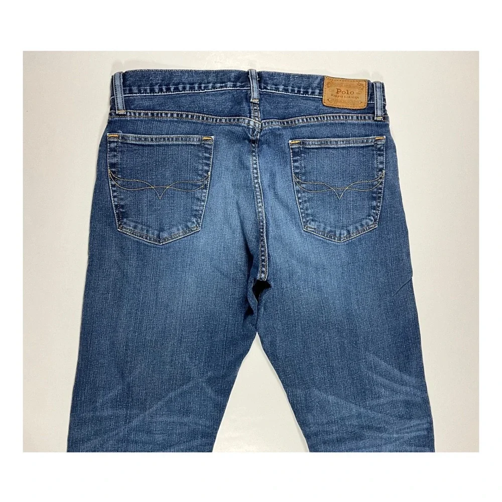 Polo Ralph Lauren Hampton Relaxed Straight Jeans Mens 33x32